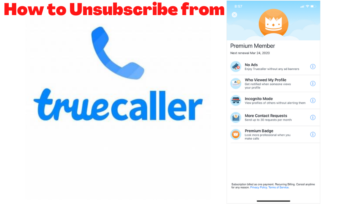 How to Unsubscribe from Truecaller Premium